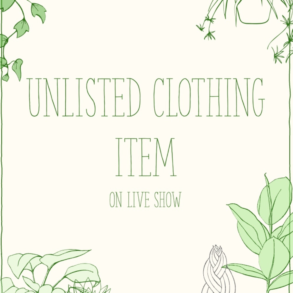 Unlisted Item on Live